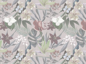 ORCHID GARDEN - Digital printing wallpaper with floral pattern by Architects Paper - view 2